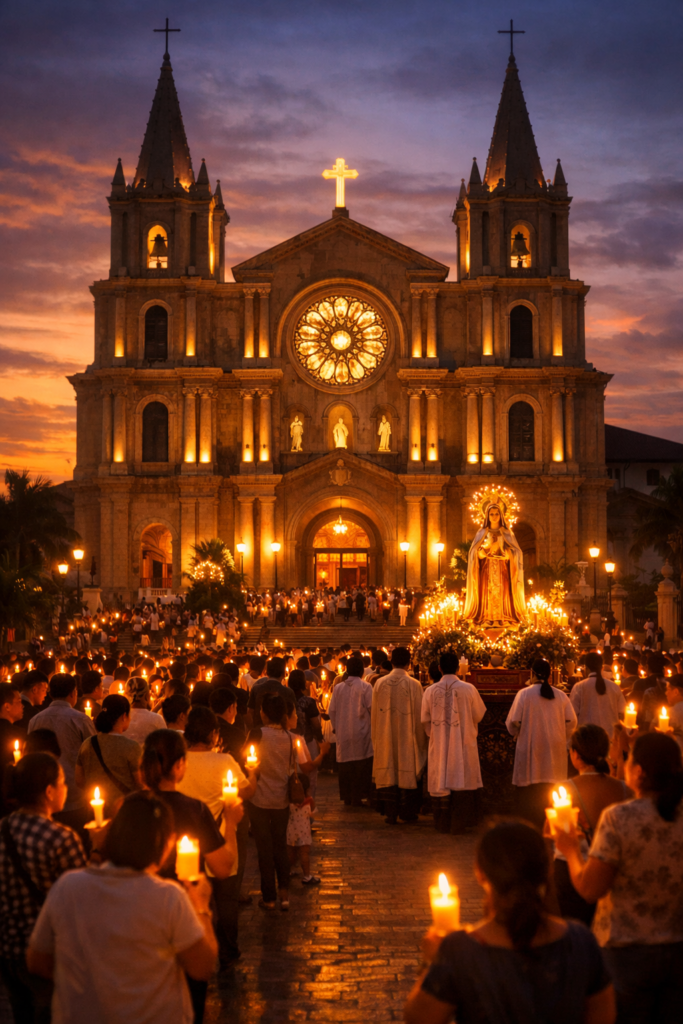 San Sebastian Cathedral Lipa City - heart of Holy Week celebrations in Batangas
