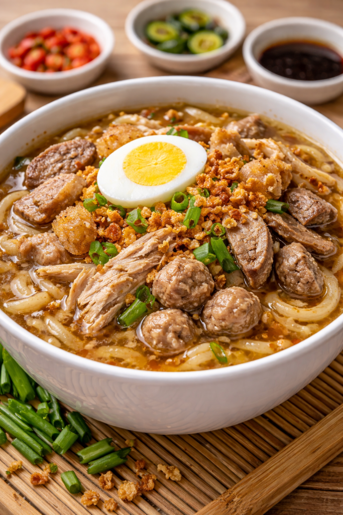 Beegees Special Lomi - famous Batangas lomi noodle soup in Lipa City