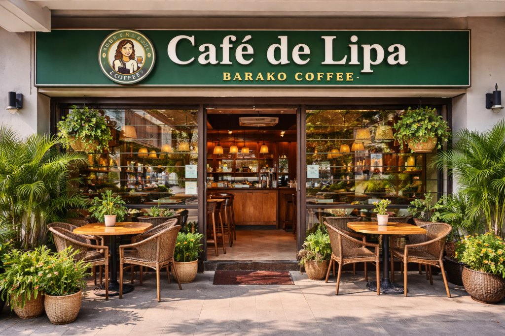 Barako coffee at Cafe de Lipa - Batangas coffee capital