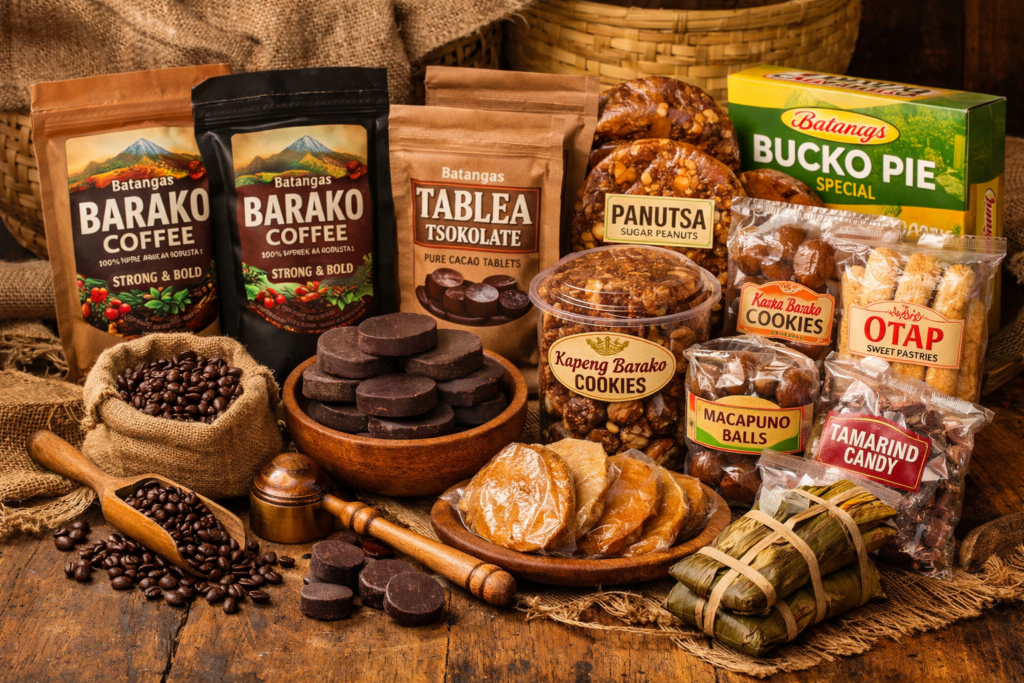Lipa City pasalubong - barako coffee beans and tablea to bring home