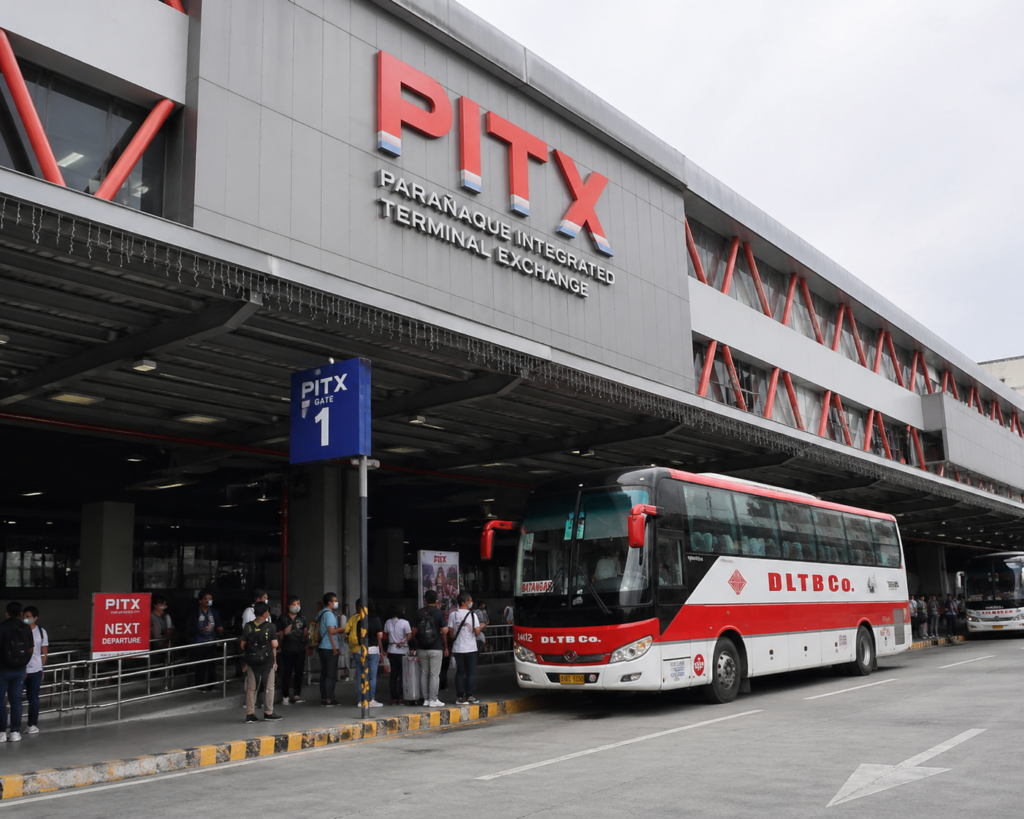 PITX is one of the main terminals in Metro Manila where travelers can ride buses going to Lipa City, Batangas.
