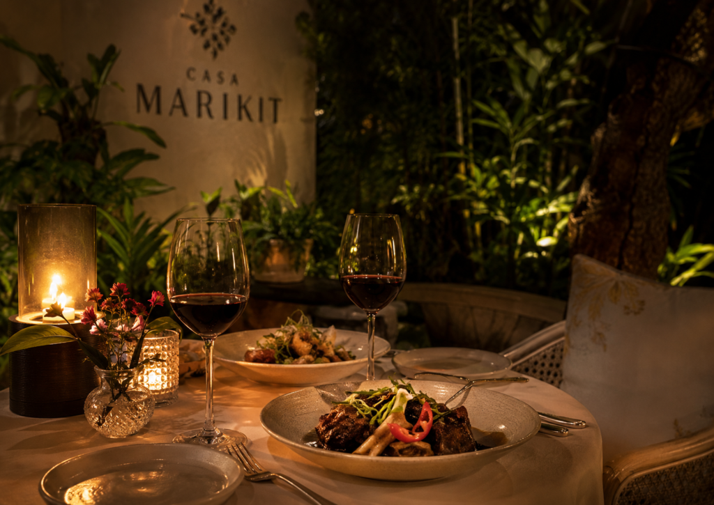 Romantic garden dinner for two at Casa Marikit Lipa City - TripAdvisor top restaurant. 