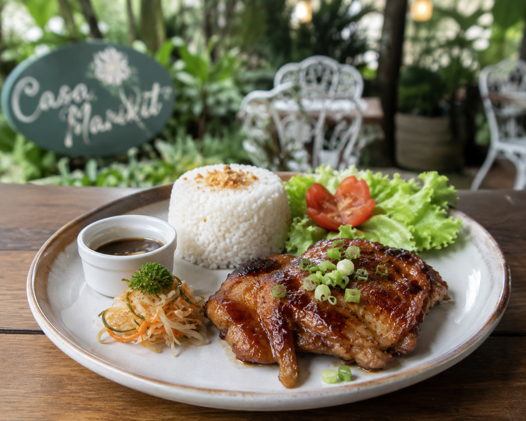Lunch at Casa Marikit restaurant in Lipa City - family-friendly fine dining. 
