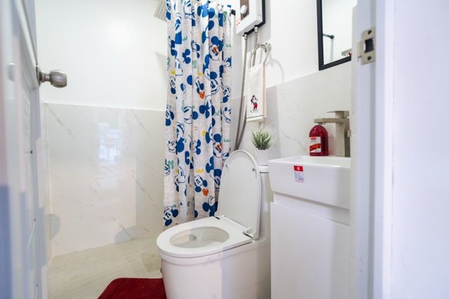 Mickey-themed bathroom