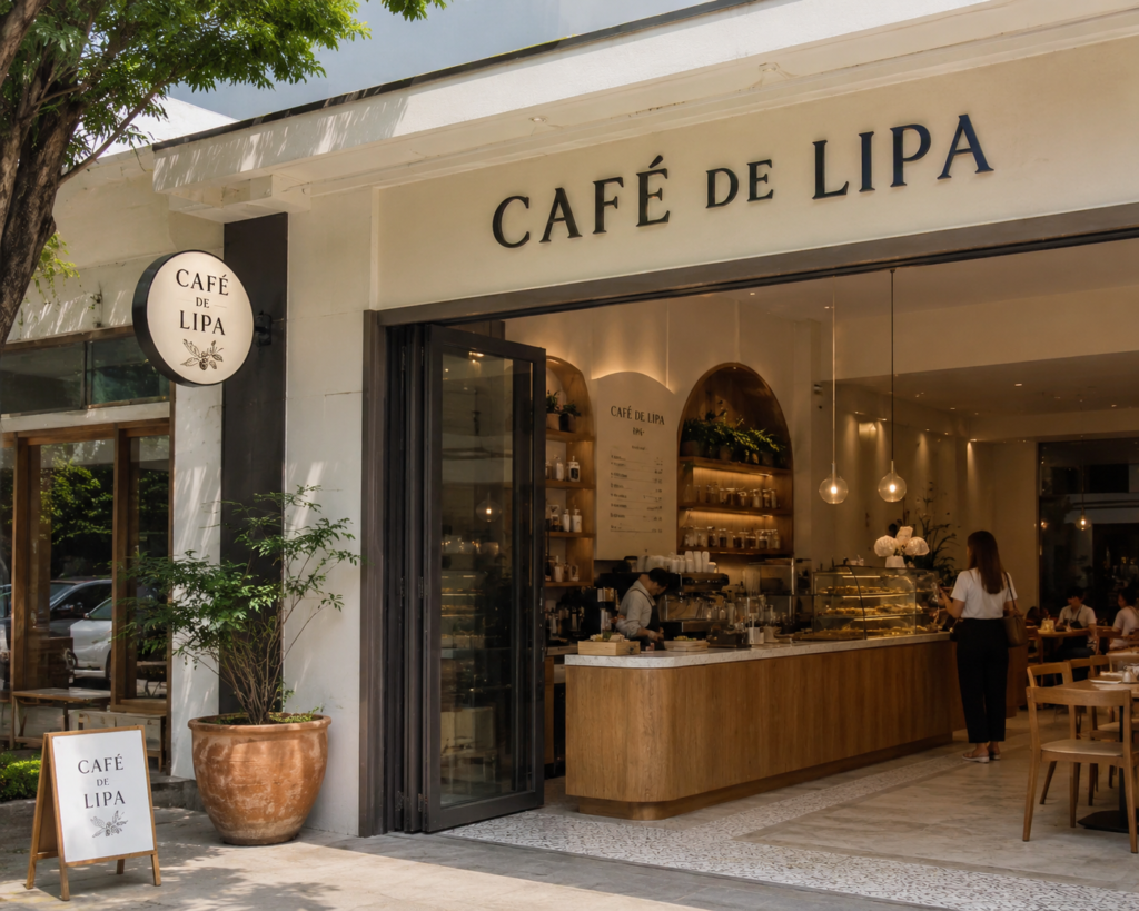 Cafe de Lipa flagship store - heritage barako coffee in Lipa City. 