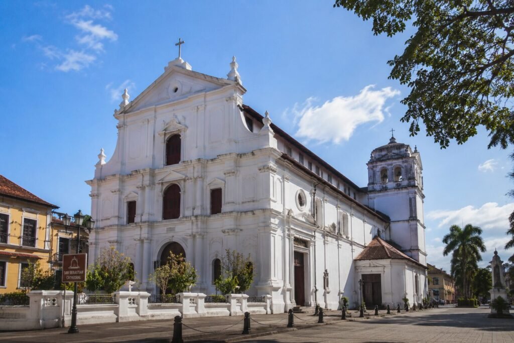 "San Sebastian Cathedral Lipa City exterior - heritage walk stop"
