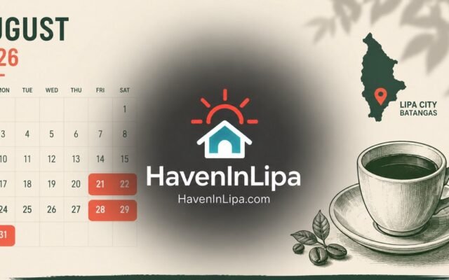 Lipa in August: The 2026 Long-Weekend Booking Guide (Ninoy Aquino Day + Heroes Day)