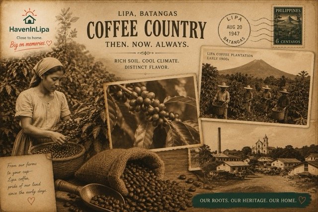 Lipa coffee plantation 1800s - the century that built the city