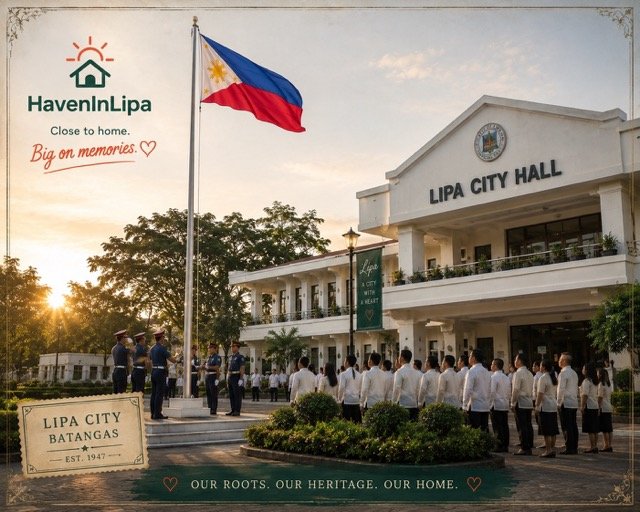 Lipa City Hall flag-raising ceremony August 20 Charter Day