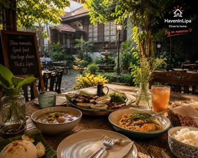 Slow Filipino lunch at a Lipa heritage restaurant - anti-beach long weekend